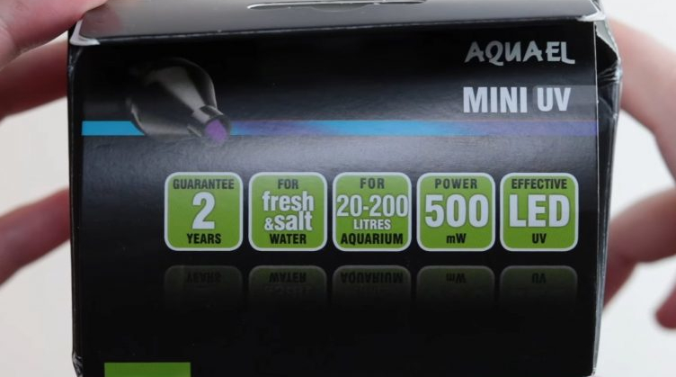 Aquael Mini filtre UV - LED UV - 500mW - 20 à 200 litres